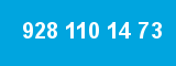 928 110 14 73